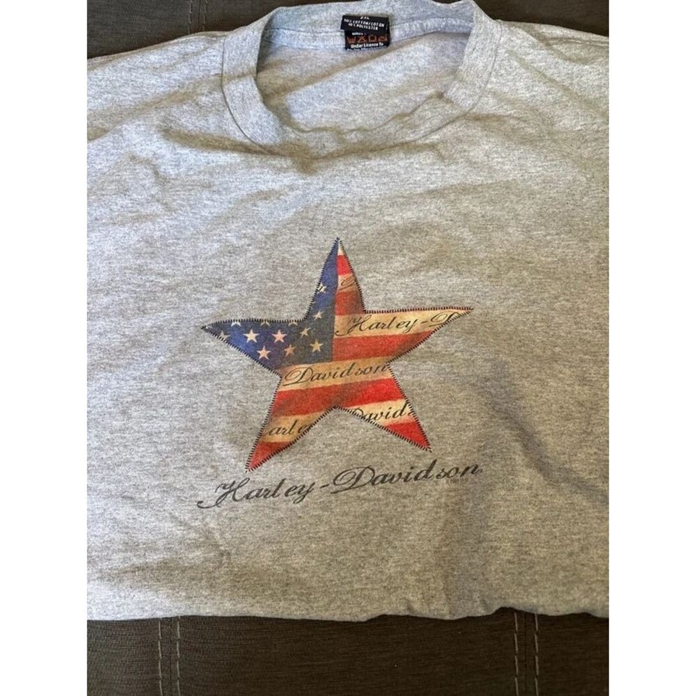Vintage Harley Davidson Tee 2XL Florida Gainesville Gator Star
